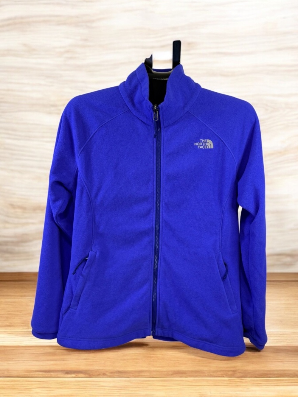 The North Face Women's Purple Fleece Jacket Full Zip Size Large